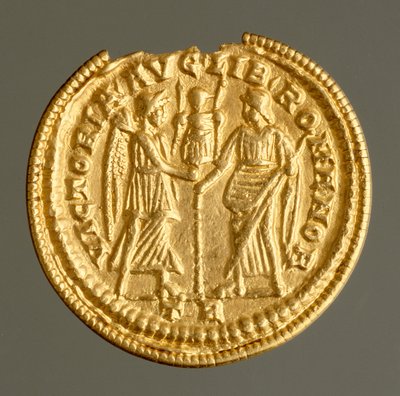 Solidus of Magnentius, found at Kirchberg, c.350-353 by Roman Roman